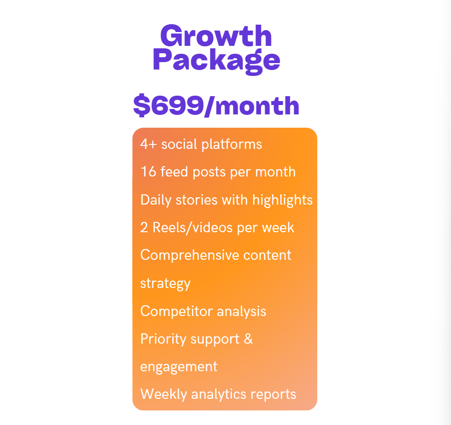 Growth Package